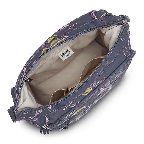 Sacs Crossbody Kipling Gabbie Printed Grise | FR 2055VR